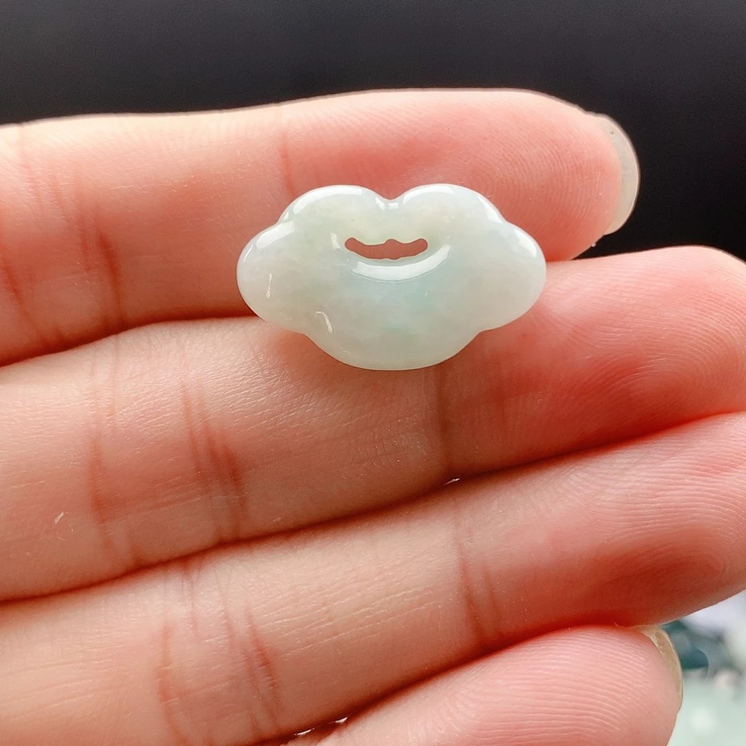 翡翠未镶嵌吊坠(不含链)55如意锁