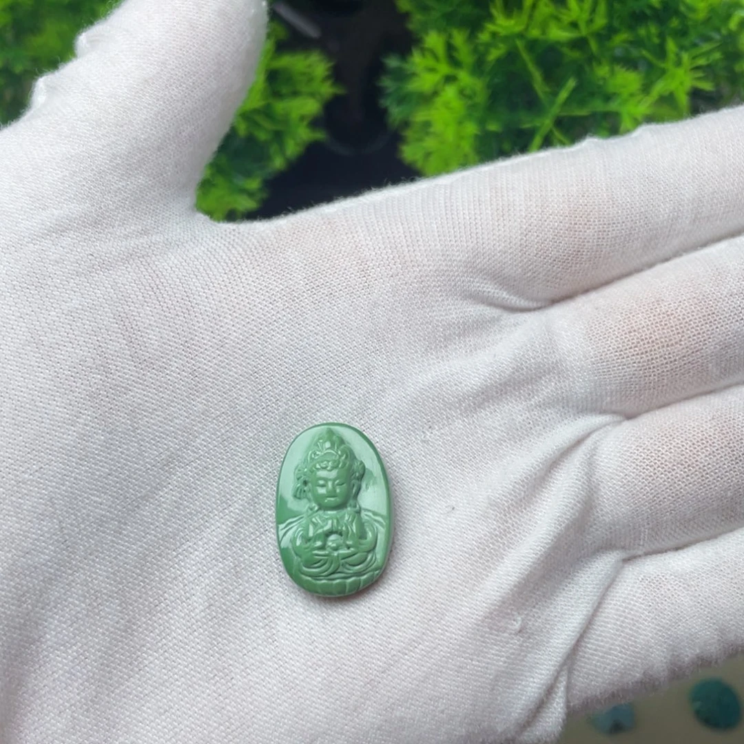 绿松石未镶嵌吊坠(不含链)