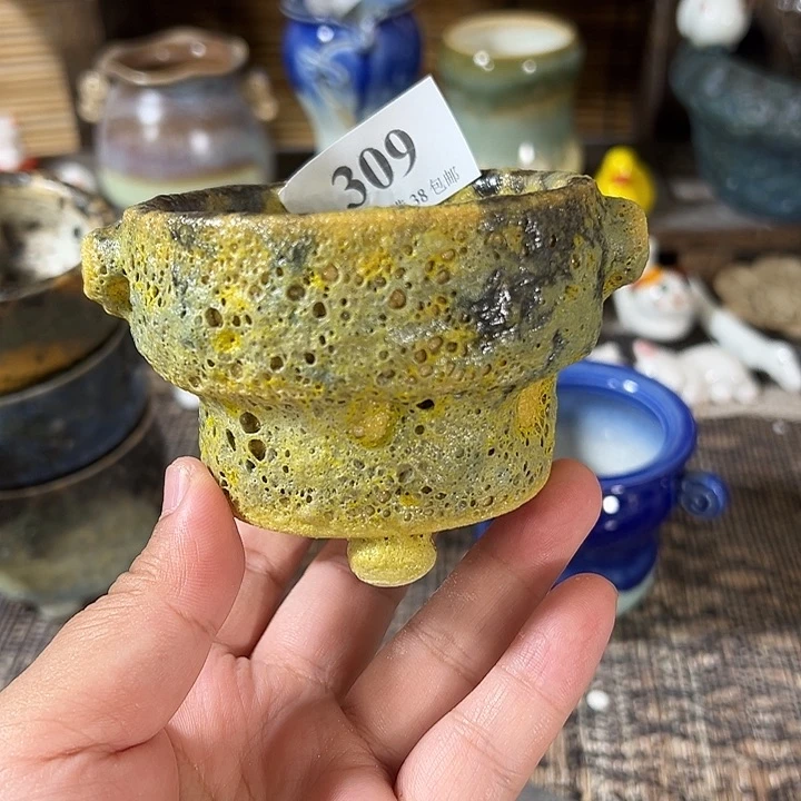 口6 手工花盆满30包邮