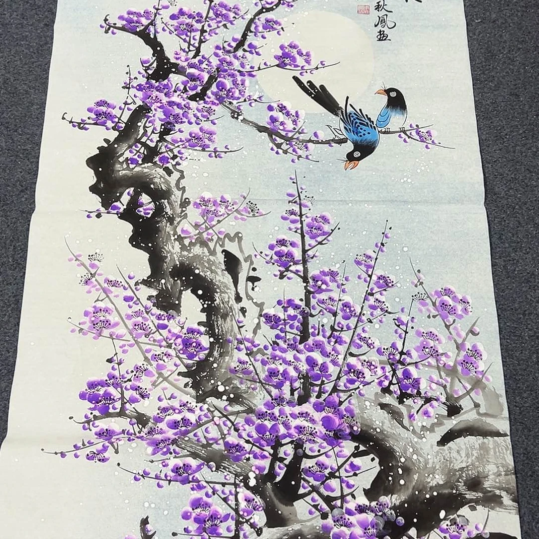 国画事事顺心如意万事如意万事