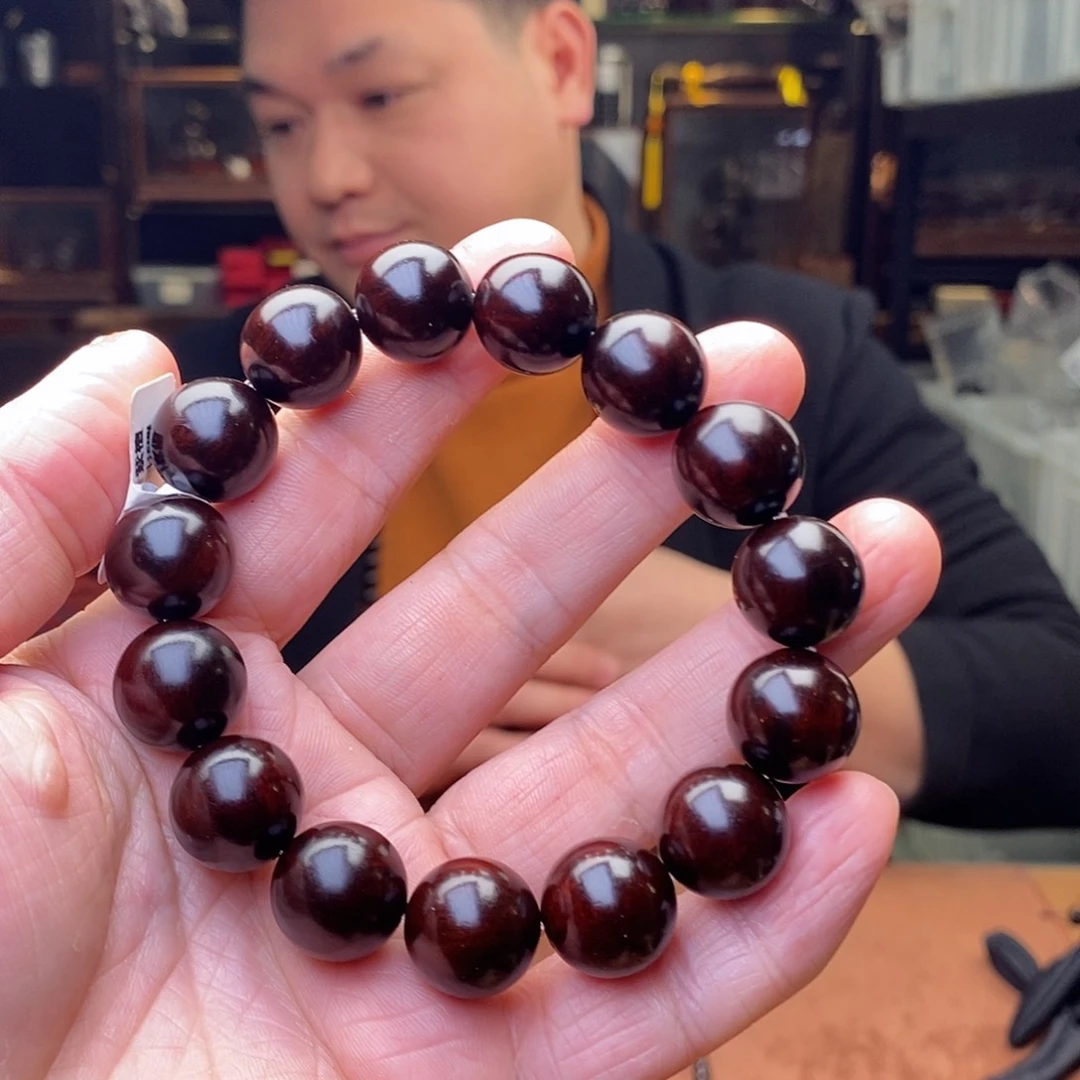 檀香紫檀（小叶紫檀）手串/手链海*蓝