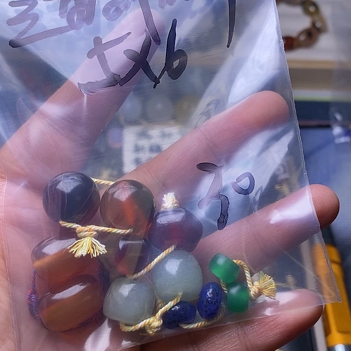 玛瑙/玉髓合金颈饰