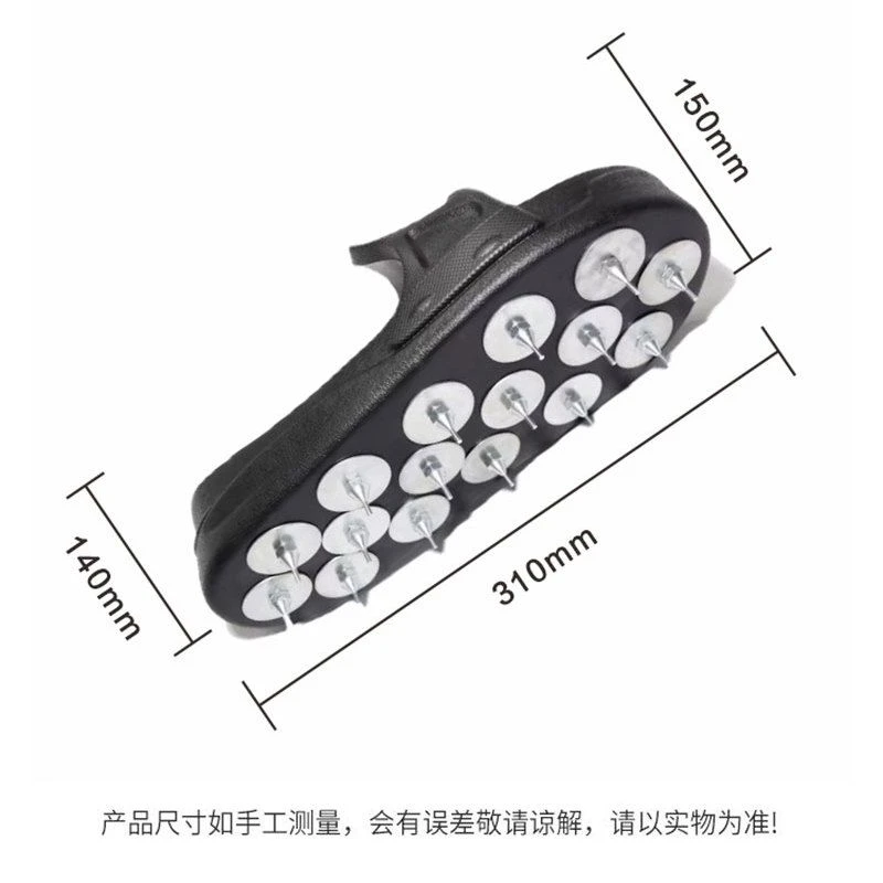 水泥自流平施工钉鞋一体式钉鞋环氧自流平钉鞋拖鞋钉鞋穿脱方便