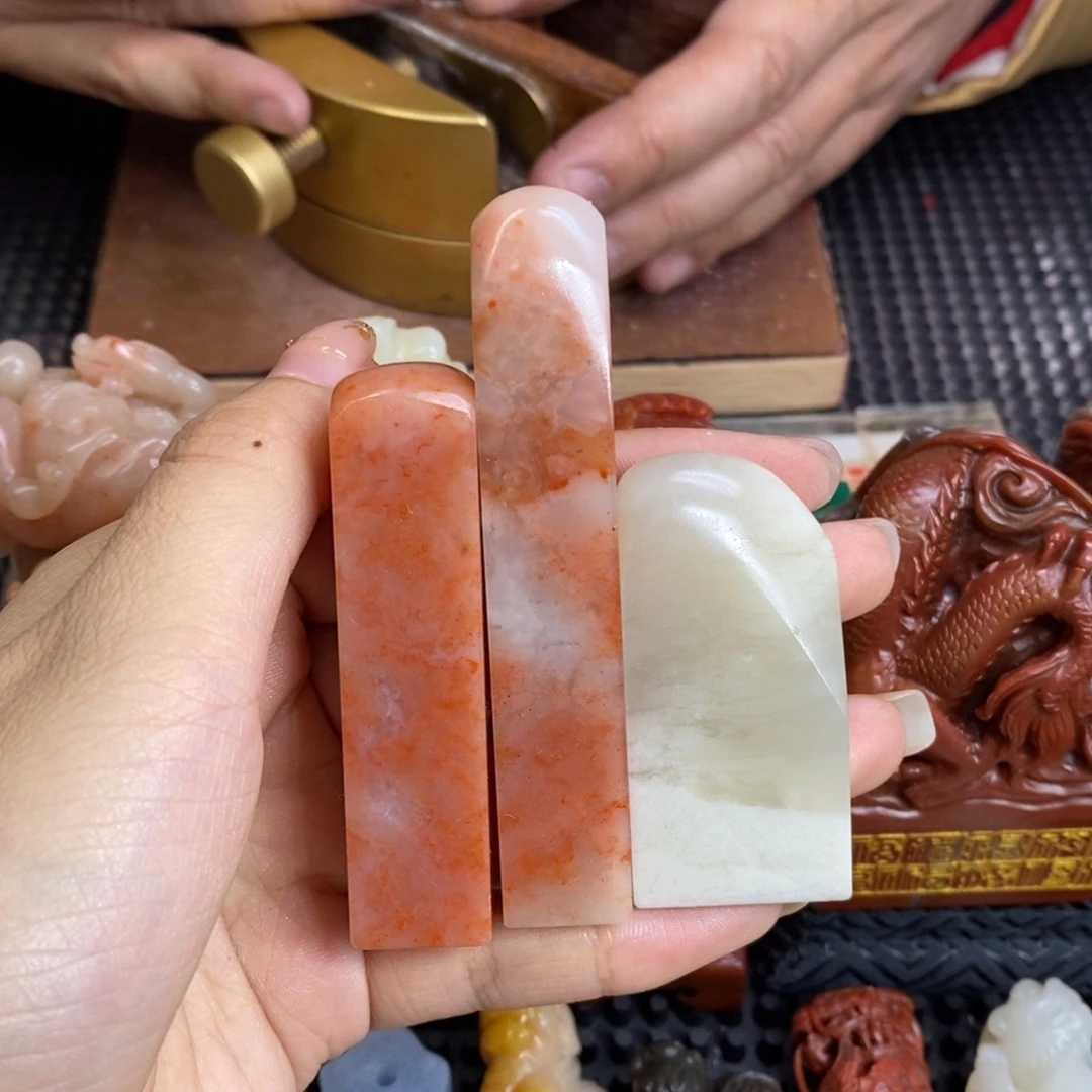 好***晴寿山石印石成品正章书法用品