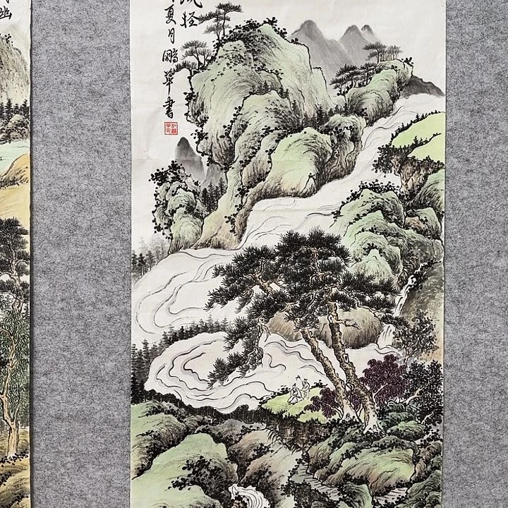 国画花鸟等图案和造型都非常精致可爱