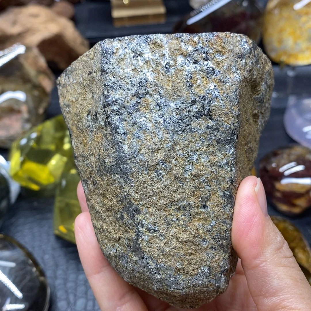 用***0未镶嵌水晶大型摆件（非配饰）原石手把摆件