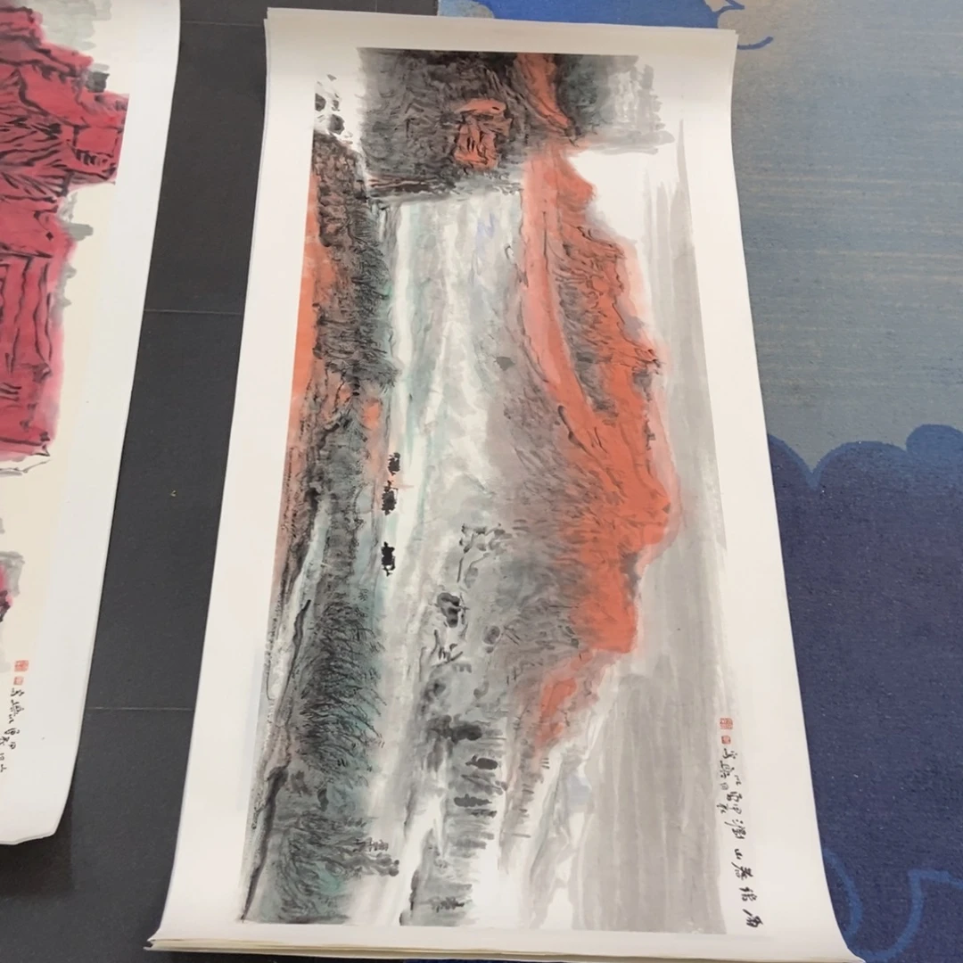 百***业国画墨鱼精品墨鱼精品