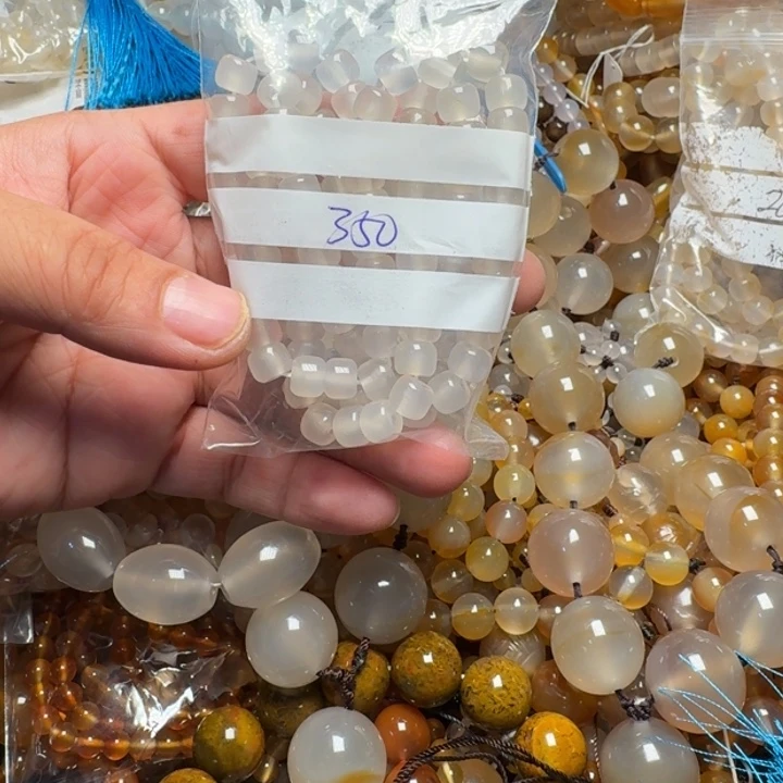 玛瑙/玉髓颈饰合金卡****ᵏ0014