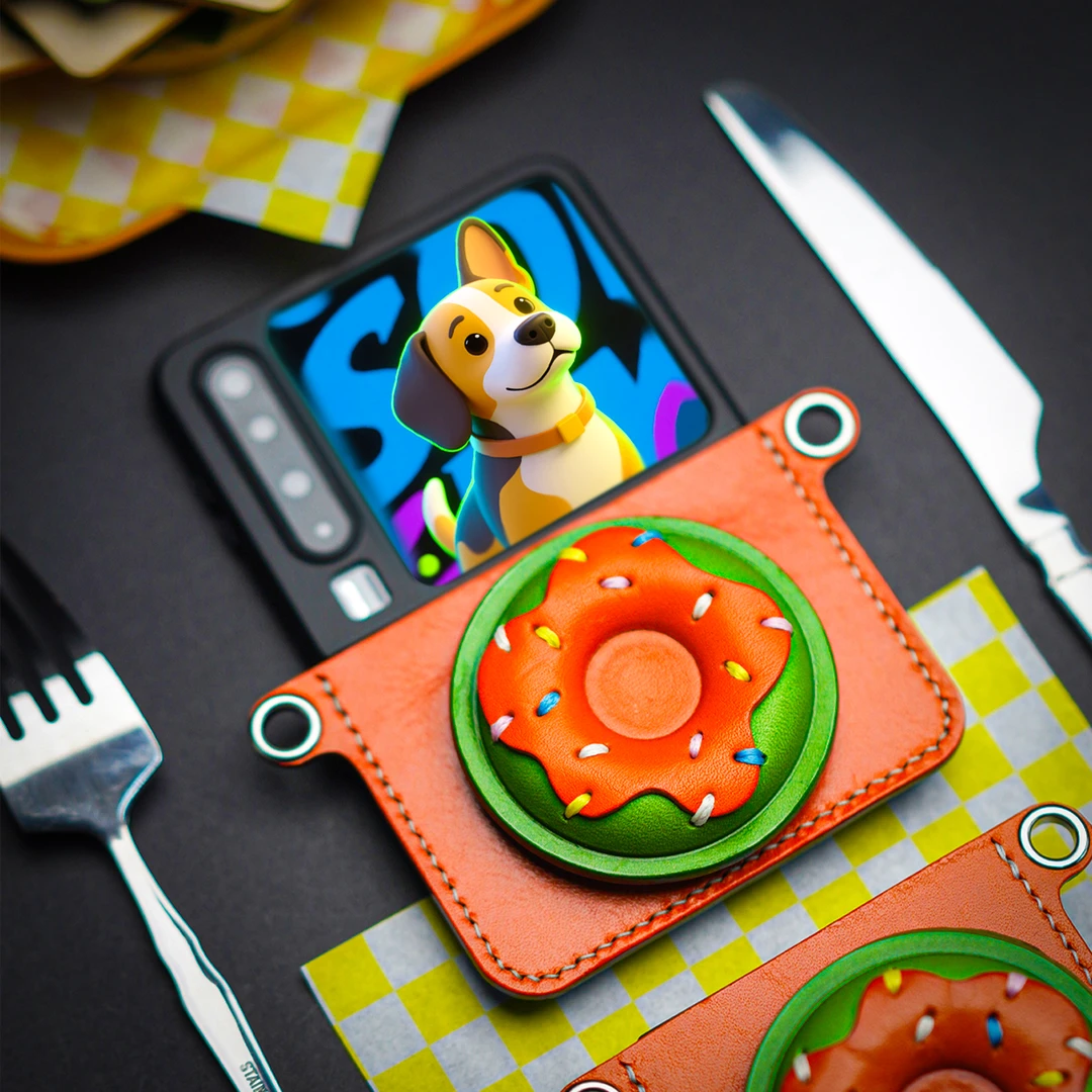 两针一线适用华为purax小折叠手机壳小米mixflip甜甜圈支架可斜挎