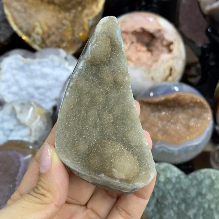 珠宝半成品未镶嵌紫晶131