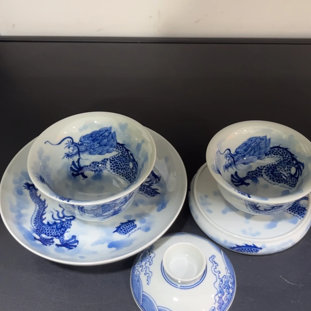 仿清穿云龙四件套