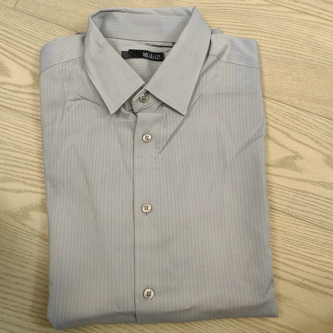 1T105男士商务休闲衬衫衬衣