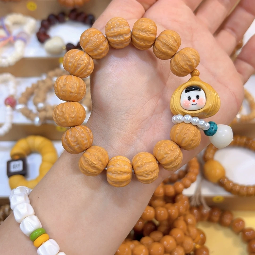 吊坠星月菩提全品猴头京八棱