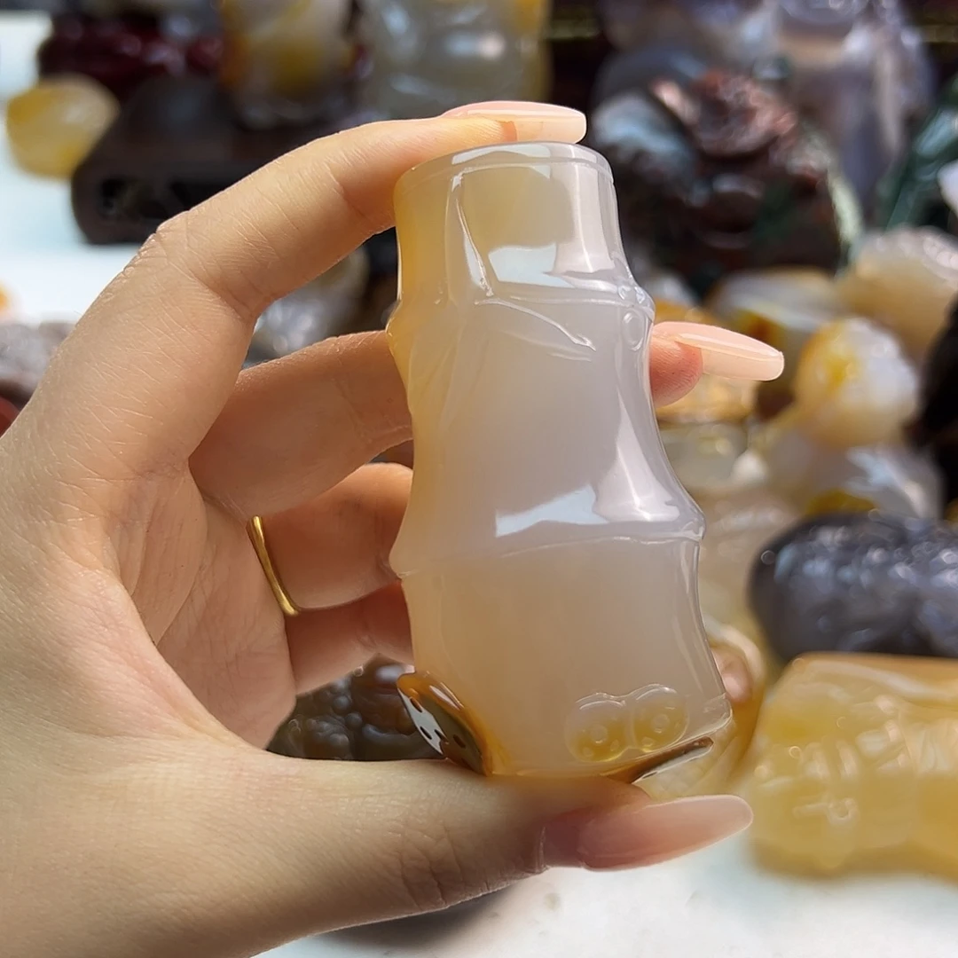 玛瑙/玉髓合金颈饰