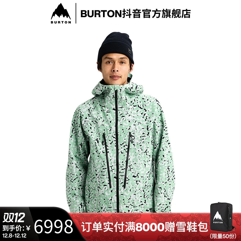 BURTON伯顿25-26雪季新品男士[ak]Tuvak GORETEX 3L防泼水外套