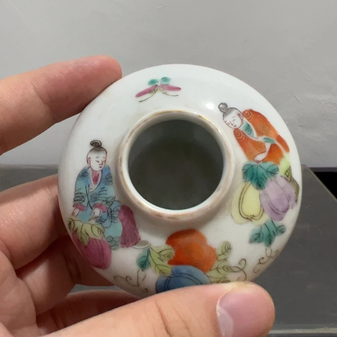 喜**玩粉彩人物水于