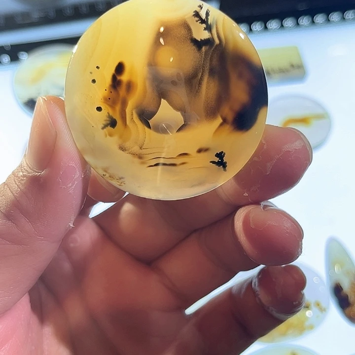 玛瑙/玉髓未镶嵌吊坠(不含链)