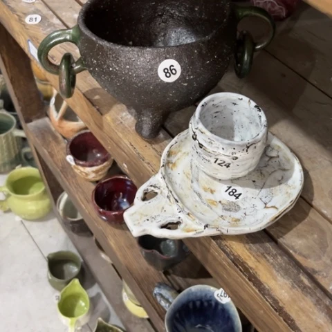 盘༻**༻熠樹日式手捏餐具茶具