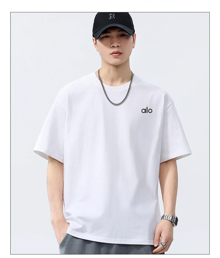 25夏季新款爆火透气纯棉百搭圆领T恤