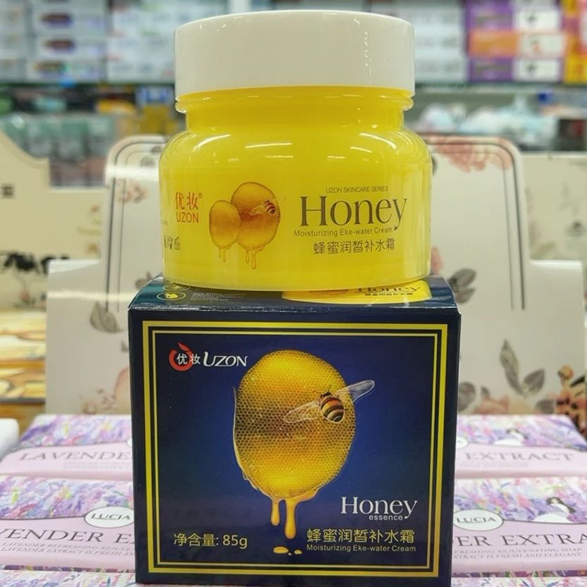 爆款蜂蜜霜补水霜芦荟玫瑰蜗牛保湿霜优妆补水面霜