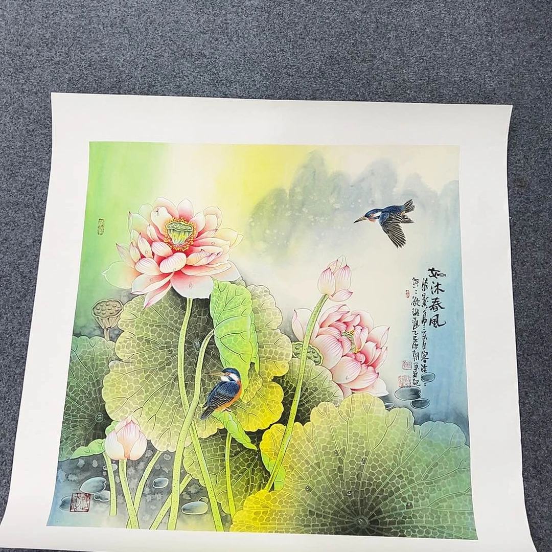 国画纯手绘作品欣赏