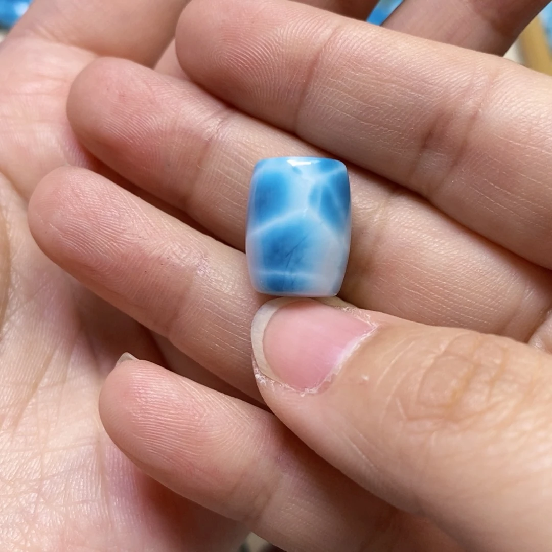 针钠钙石（海纹石）未镶嵌手链f****摊