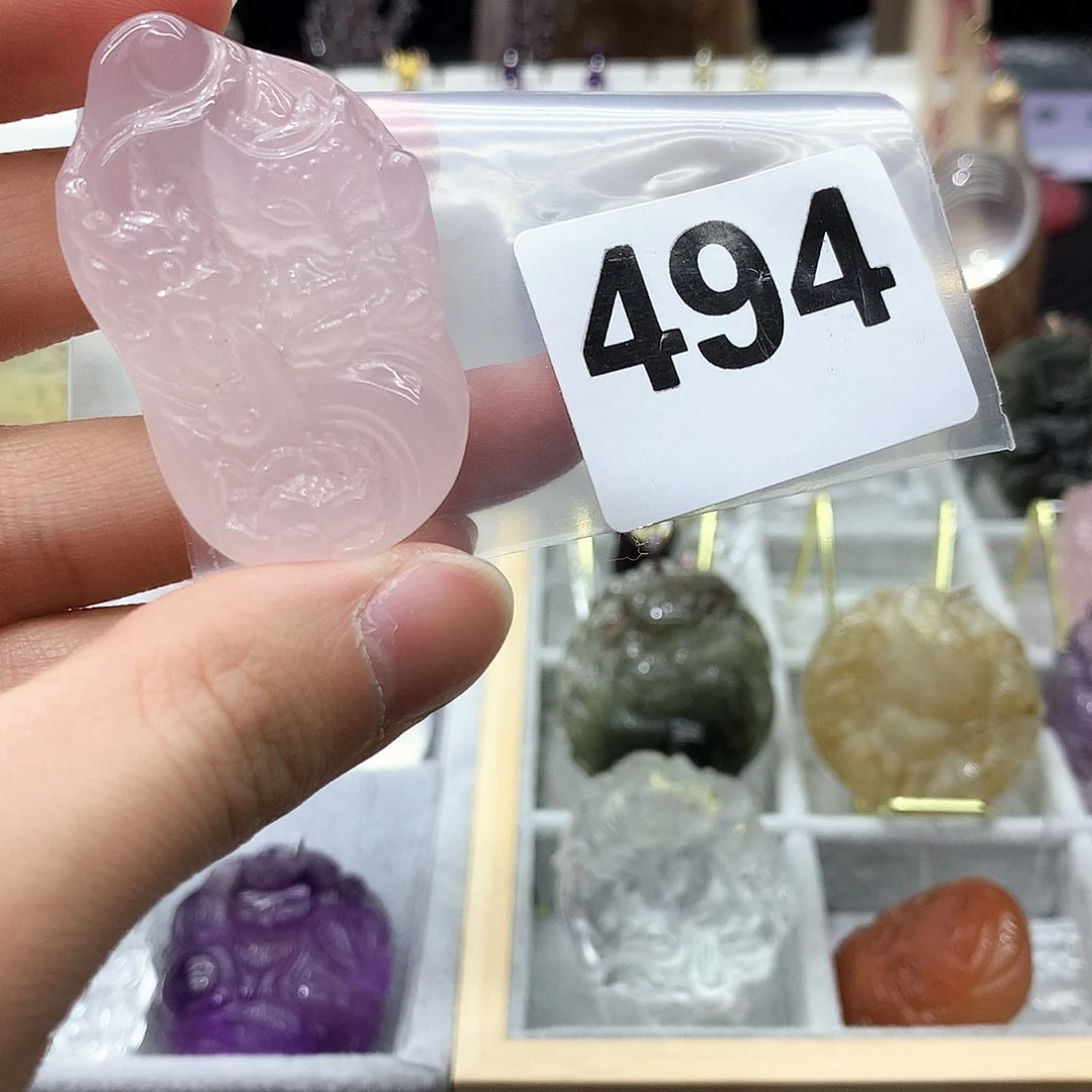 水晶颈饰未镶嵌挂件