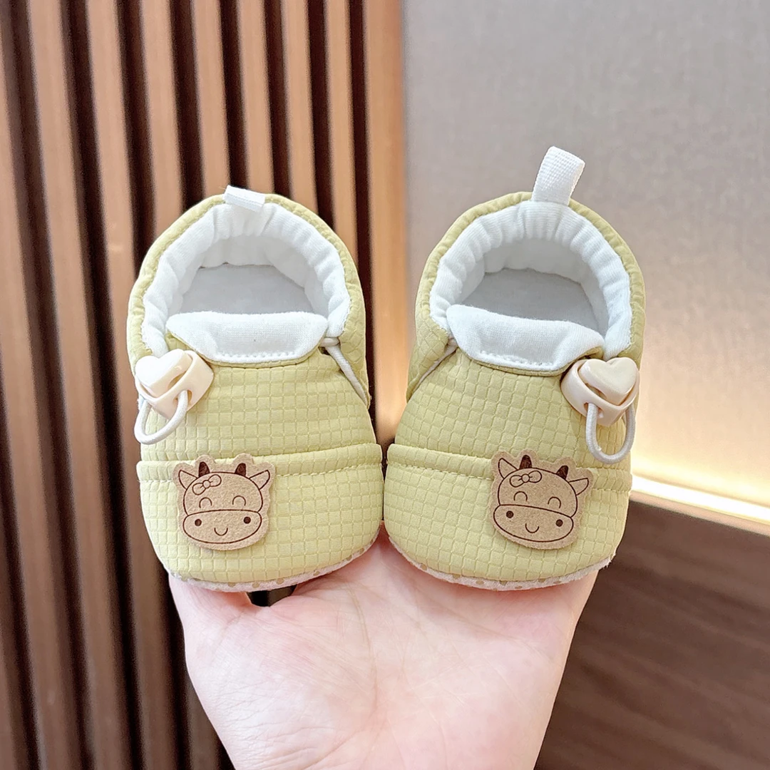 婴儿鞋子春秋季6到12个月软底不掉鞋男女宝宝鞋0-1岁学步鞋新生儿