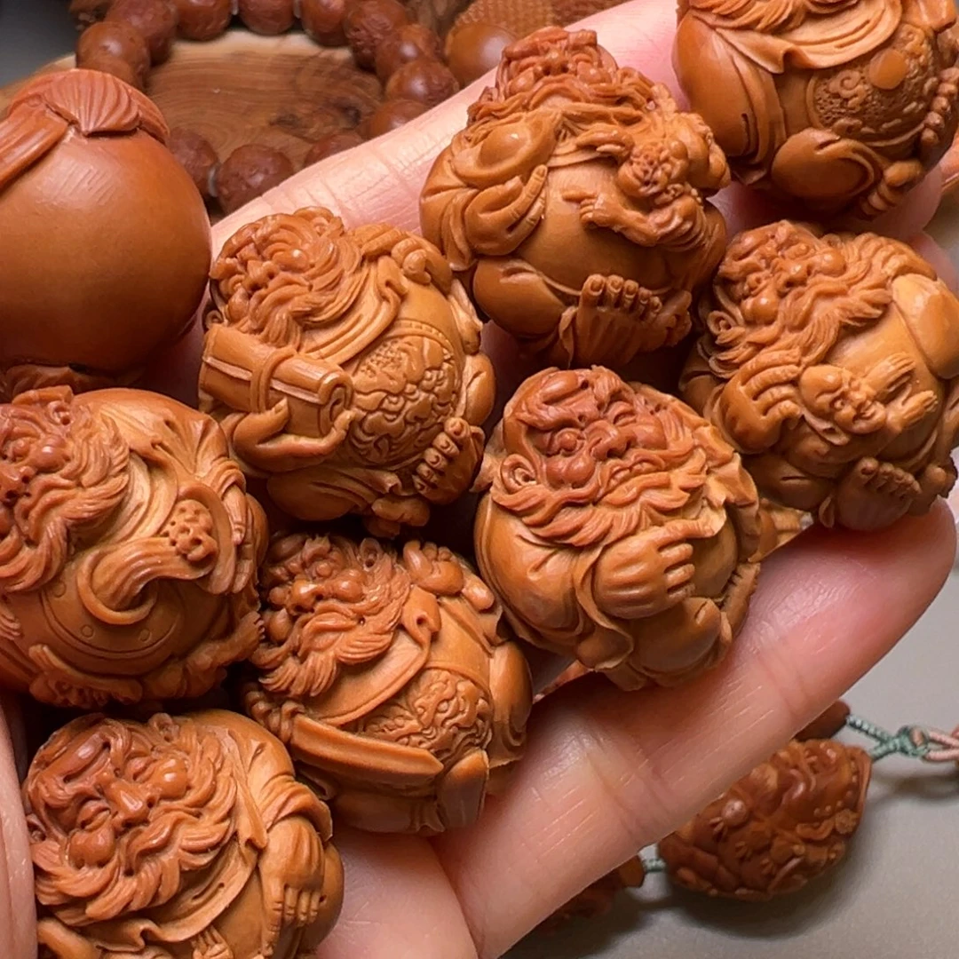 橄榄核手串/手链2.4钟馗捉鬼