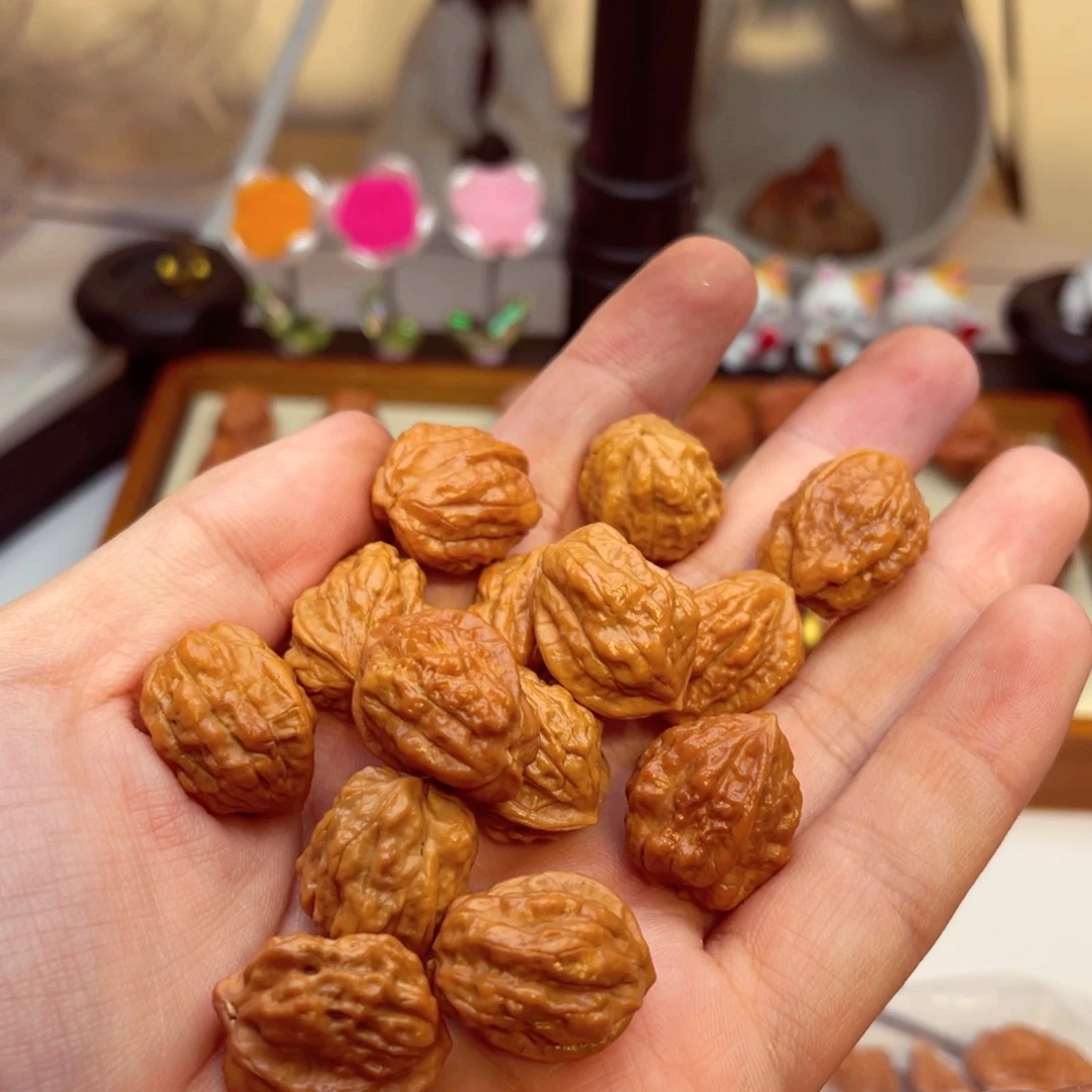 文玩核桃手串蛤蟆头