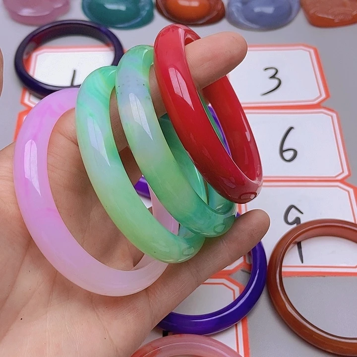 【闪购商品】玛瑙/玉髓未镶嵌珠宝半成品普*甫