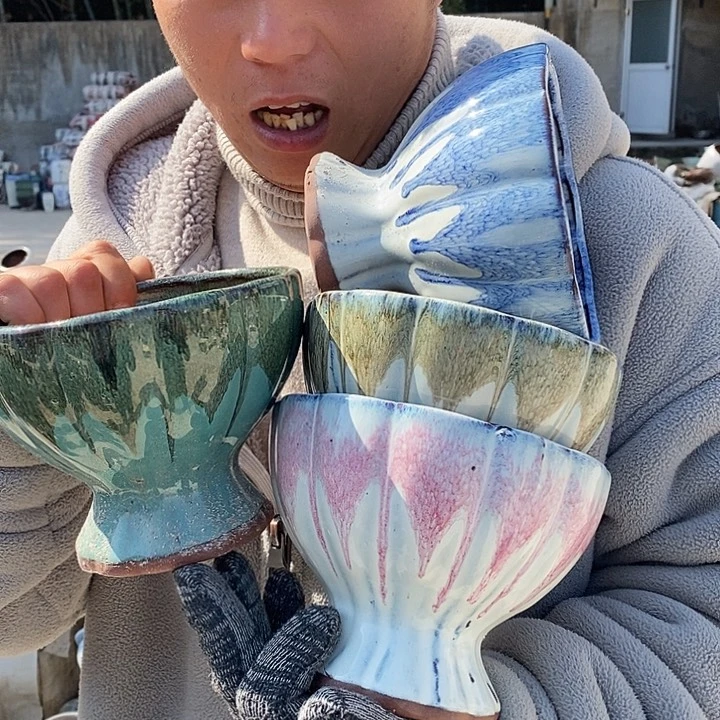 红陶正品高13口16