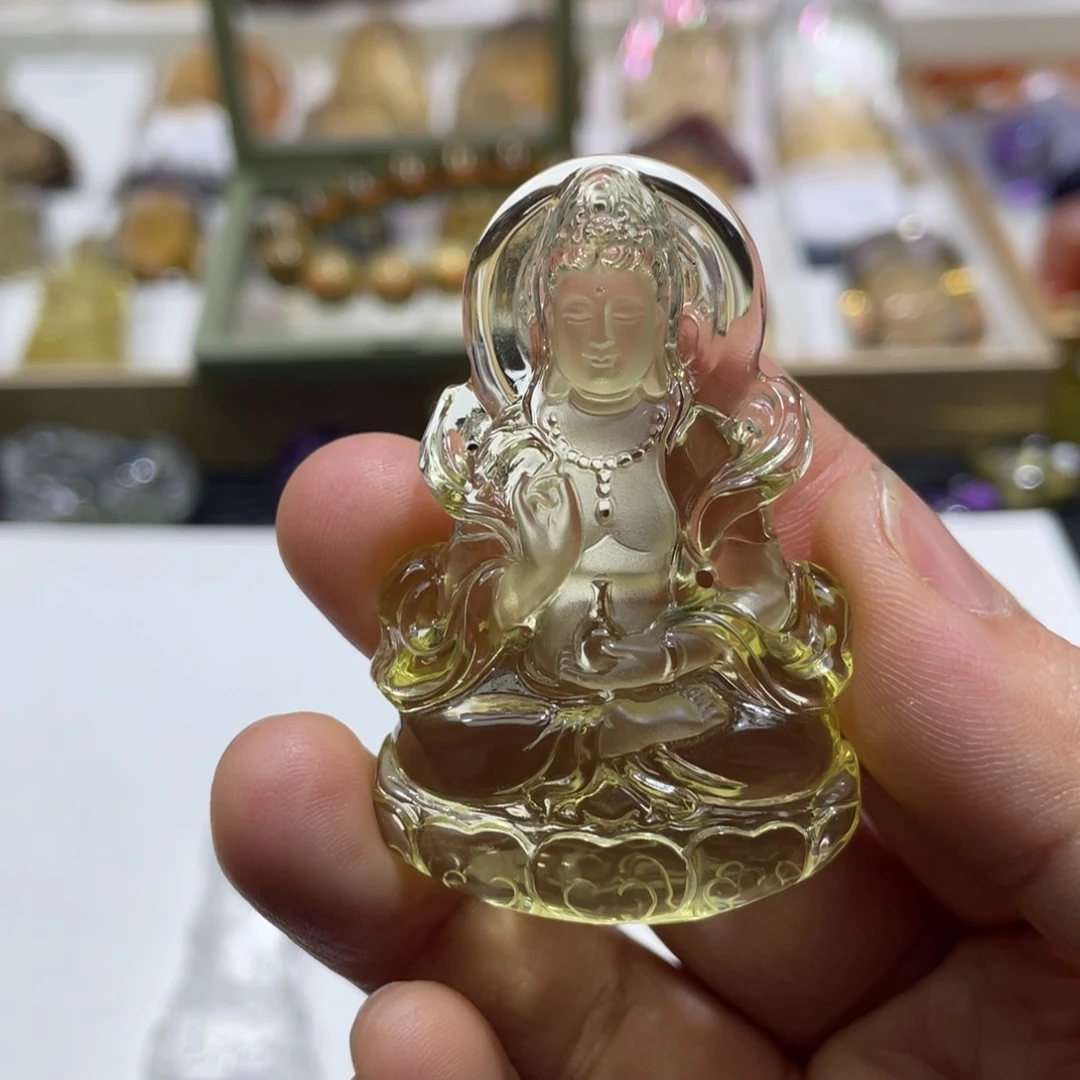 水晶颈饰未镶嵌定制