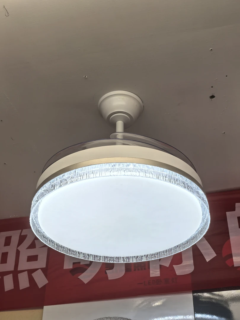 2025水晶轻奢48寸风扇灯，厂家直销 源头工厂