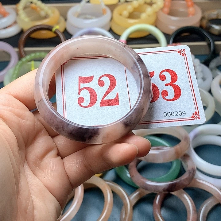 石英质玉（黄龙玉）未镶嵌手镯