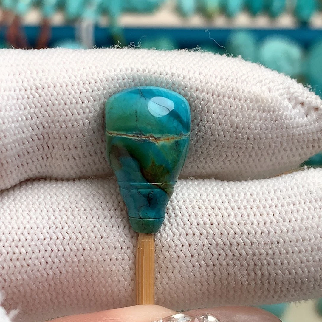 绿松石未镶嵌散珠