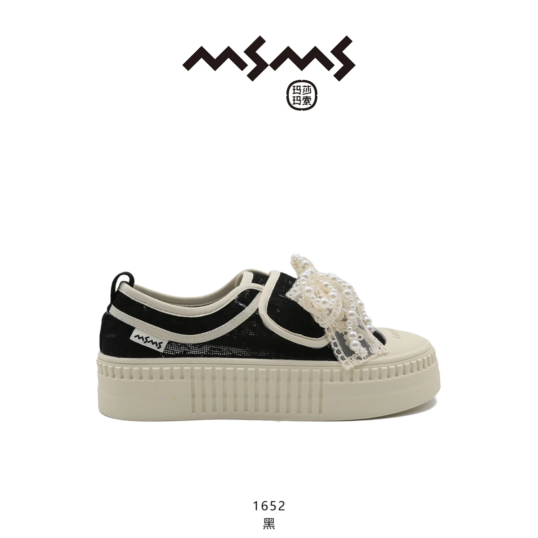 【玛莎玛索】1652夏季新款小香风运动时尚百搭厚底低帮饼干鞋女款