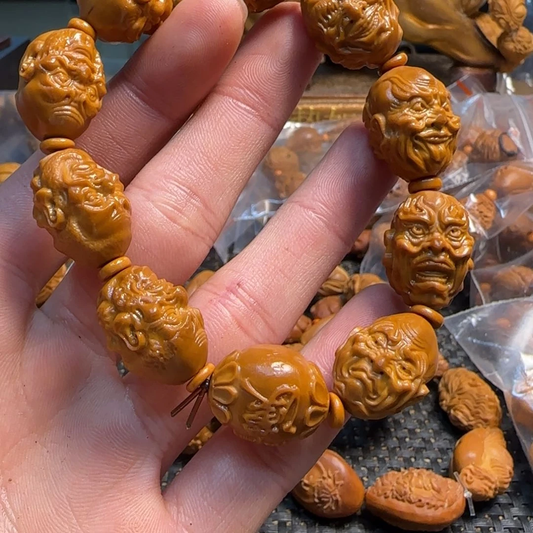 橄榄核手串/手链双面罗汉