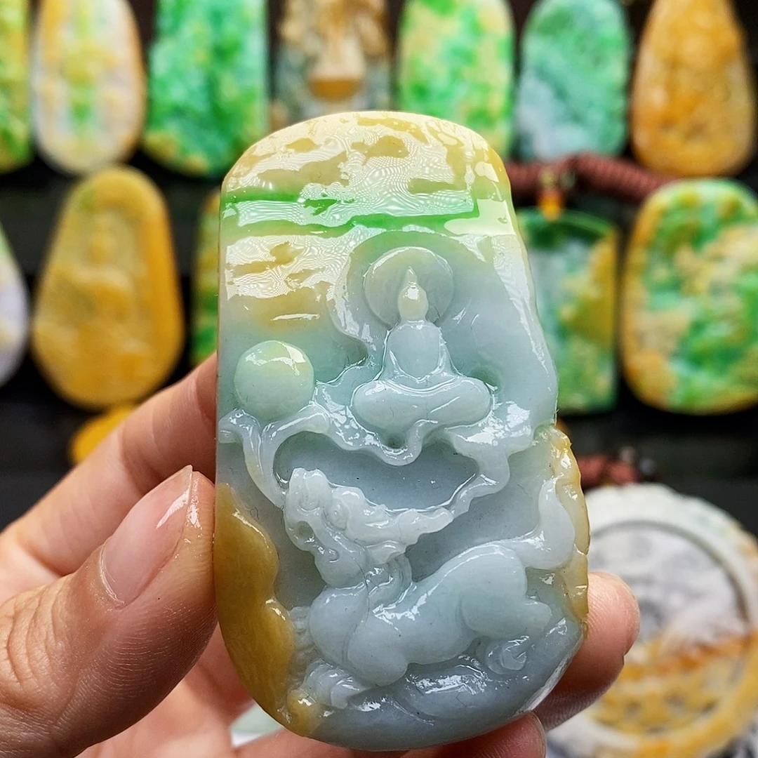 未镶嵌定制翡翠翡翠A货一物一证