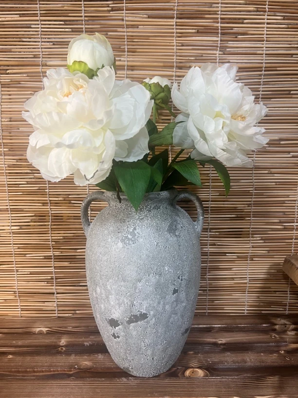 A036宽18高26，陶瓷花瓶侘寂风仿古花瓶家居摆件插花水养