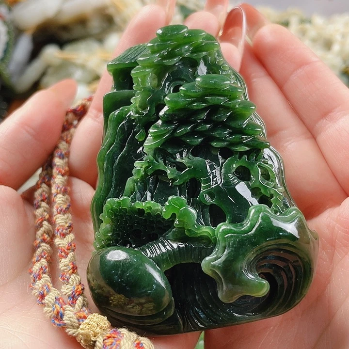 未镶嵌和田玉挂件