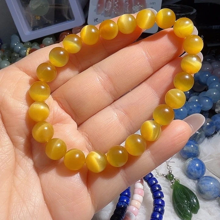 水晶手链未镶嵌金虎眼