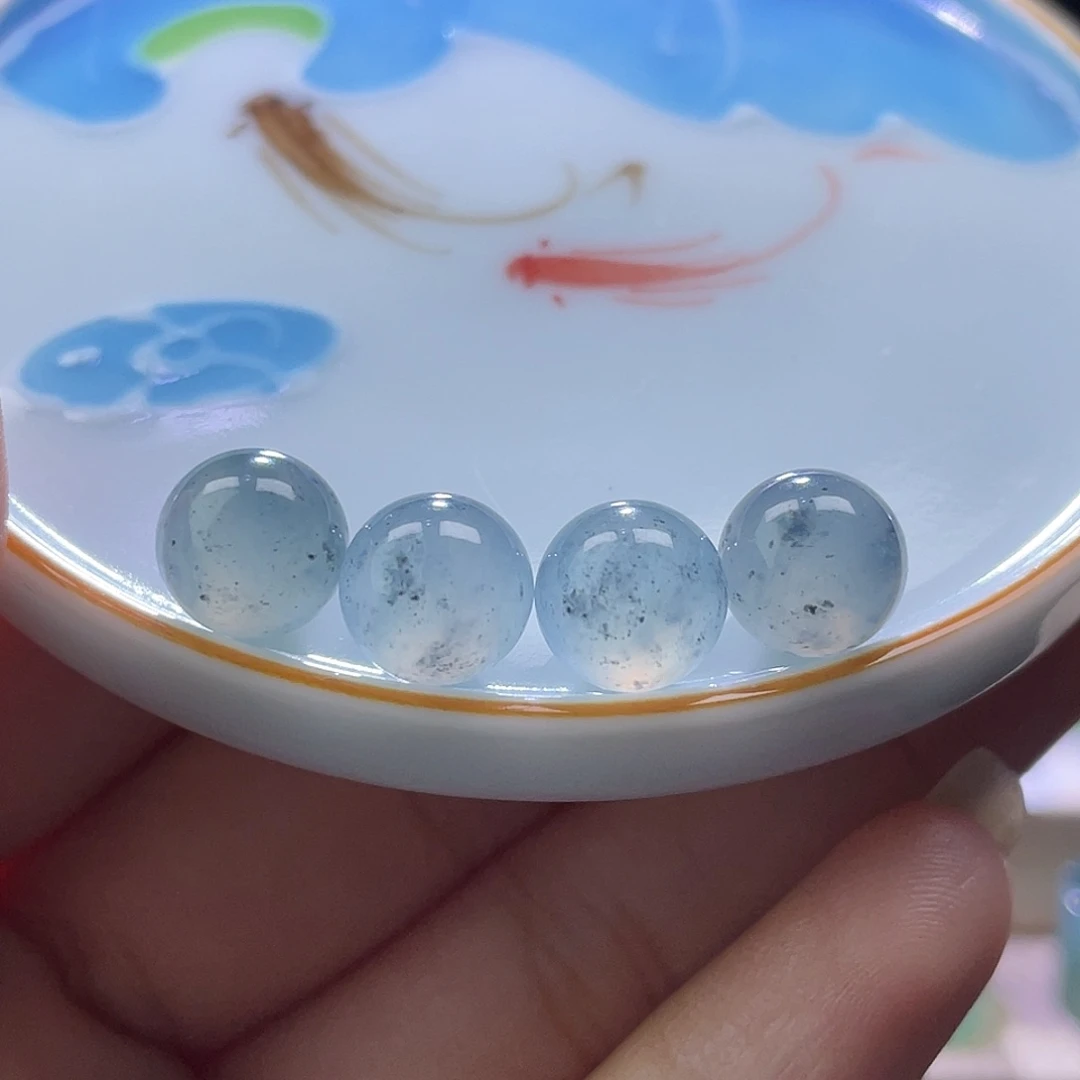 散珠翡翠展示链接勿拍缅甸翡翠a货黑冰发其一