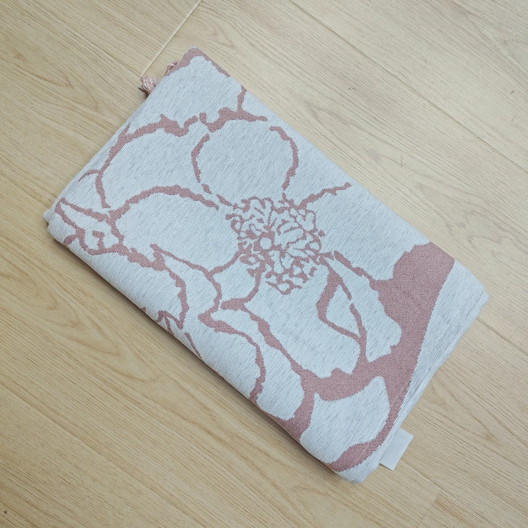 【粉山茶】高端雪尼尔沙发全盖巾防滑文艺田园风沙发巾