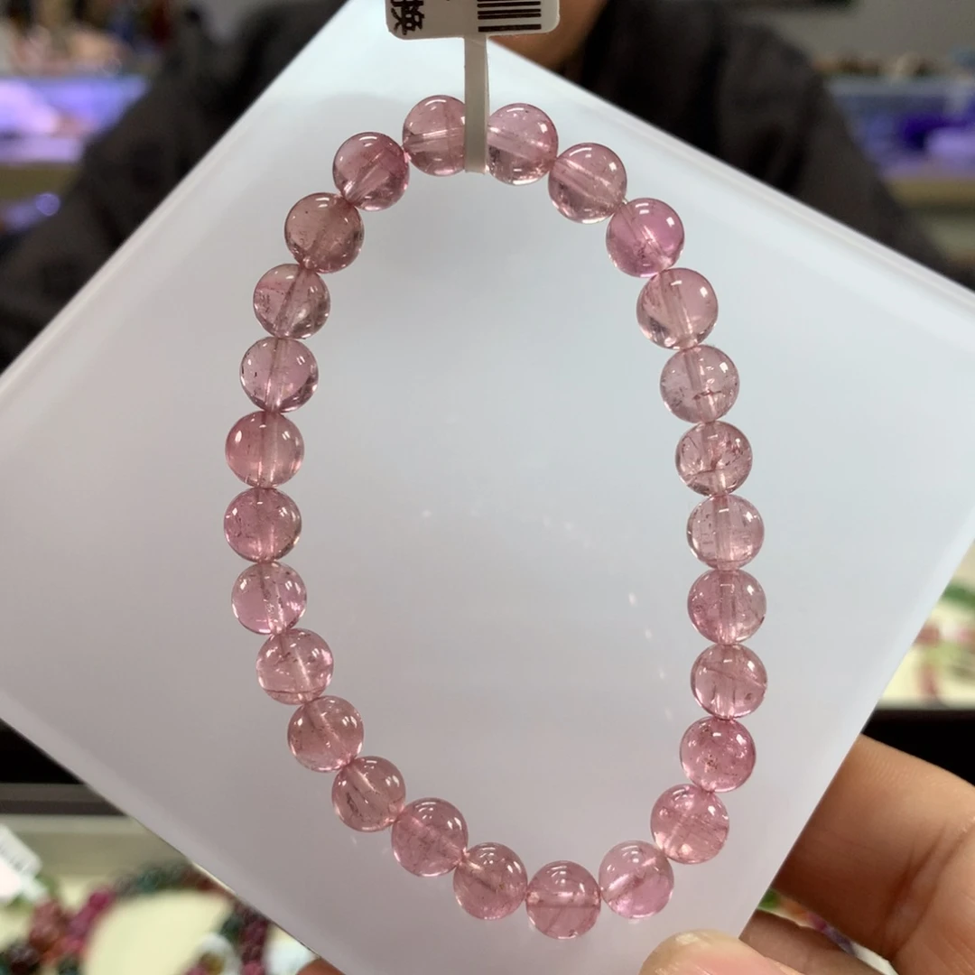 碧玺手链未镶嵌7毫米左右