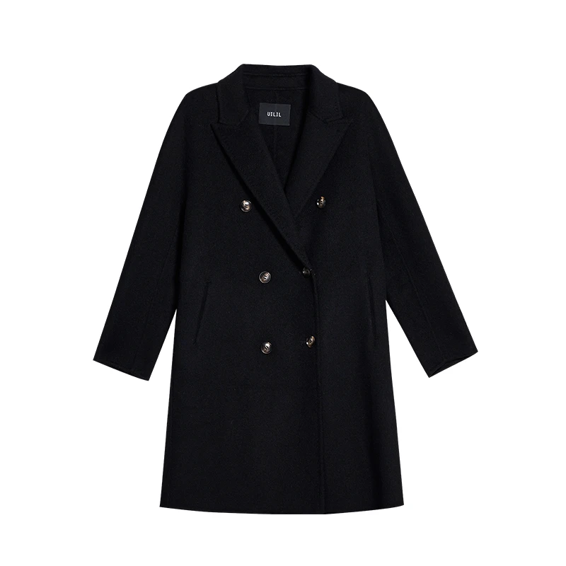 新款法式气质双面呢子外套女10110UIL332J0033