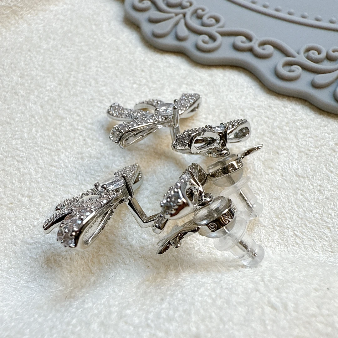 铜合金锆石耳饰 【雨桐轻奢饰品】耳环YT00790