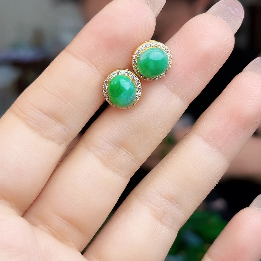 翡翠银S925镶嵌颈饰多样性