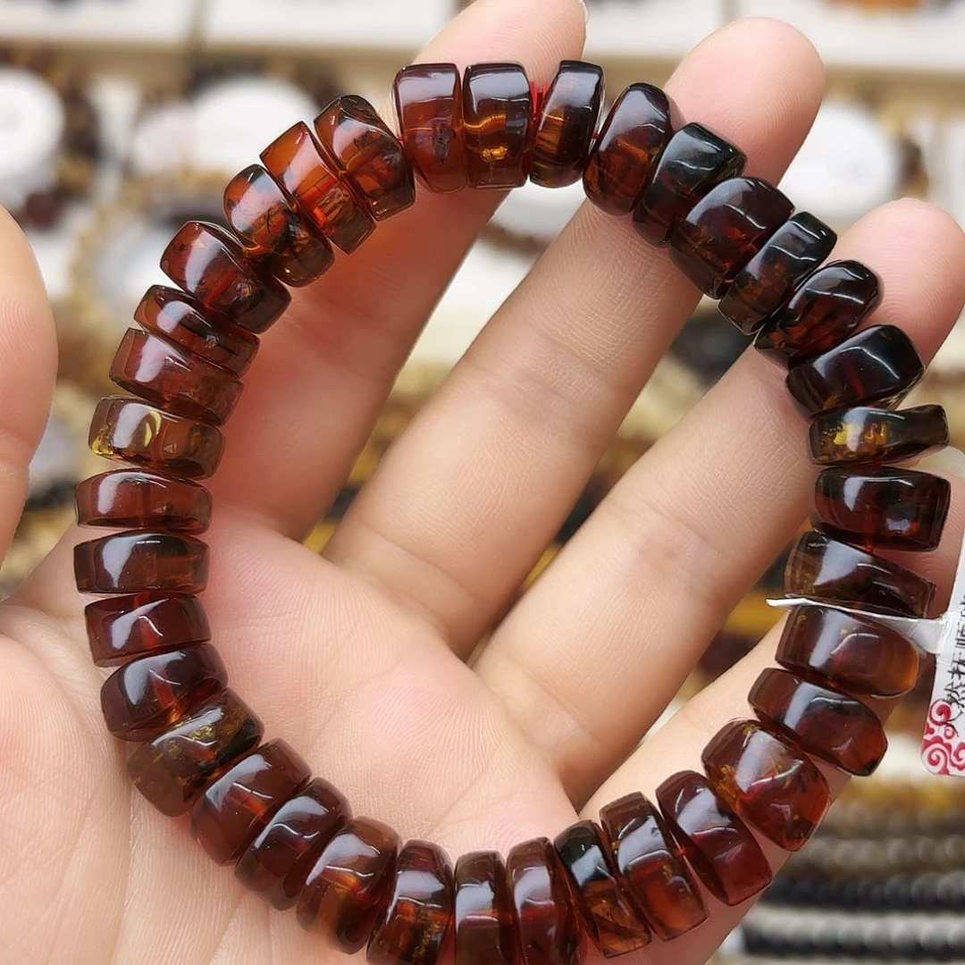 琥珀未镶嵌裸石十二90212