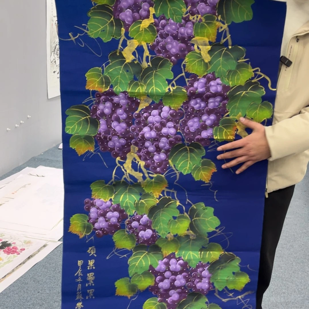 国画手绘画作品和绘画